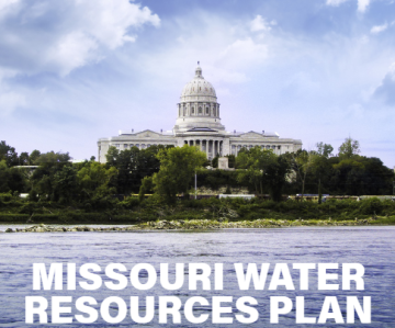 Missouri Water Resources Plan front cover 