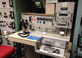 Control panel for a minuteman II missile