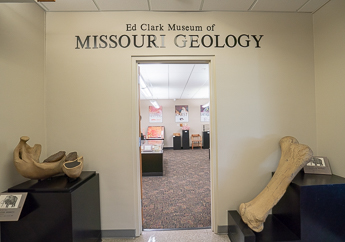 Entrance to Ed Clark Museum of Missouri Geology