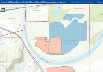 Industrial and Metallic Mineral Mine Sites Viewer Image