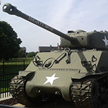 "Mighty Mo" tank located at the Jefferson Barracks Park