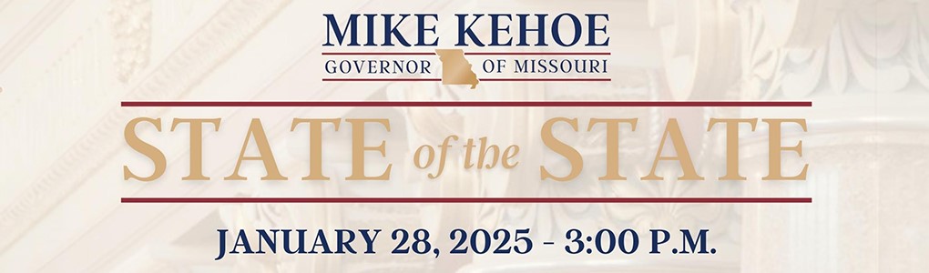 State of the State Address, 3:00 pm, Jan. 28, 2025