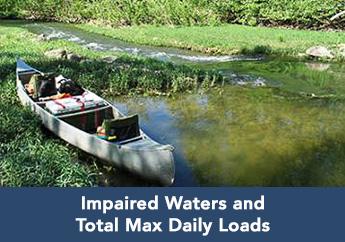 Impaired Waters and Total Max Daily Loads mapping viewer image link