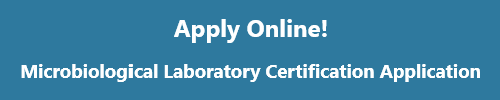 Microbiological Laboratory Certification Application