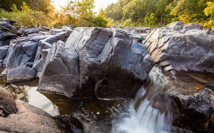 Shut-ins at Johnson's Shut-Ins State Park