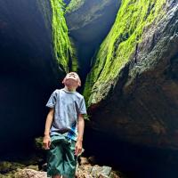 People Enjoying Missouri's Outdoors Category Finalist - Grace Perkins, Killians Cave, Rock Bridge State Park