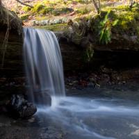 Unique Places Category Finalist - Mike Conley, Small Waterfall, Don Robinson State Park