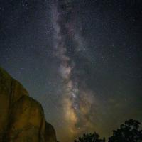 Unique Places Category Finalist - David Bond, Milkyway Over Elephant Rocks
