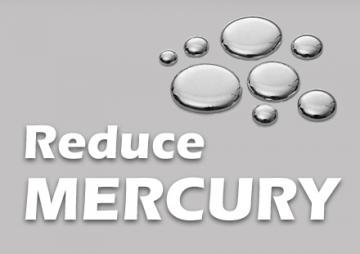 Reduce mercury in homes and businesses graphic image