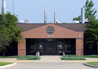 Front entrance of the department's Environmental Services Program building