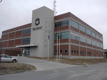 Street view of the Missouri State Highway Patrol crime laboratory