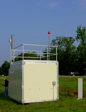 Alba air monitoring site