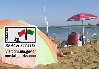 Water Quality Monitoring at Mo State Parks Beaches test results