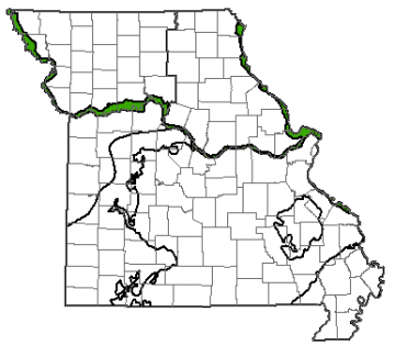 Mississippi-Missouri River Alluvium Groundwater Province map