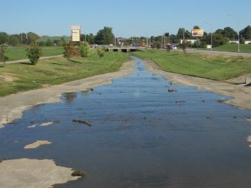 South Creek before remediation