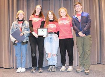 Lindbergh High School Team A took 1st place in the 2022 Missouri Envirothon