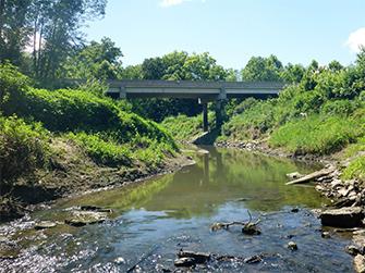 Streamgage - Fishing River Above Mosby Figure 3