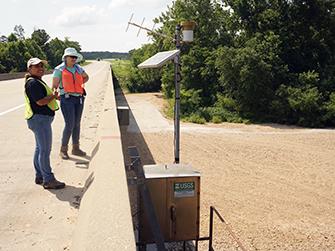 Streamgage - Huzzah Creek Steelville Figure 2