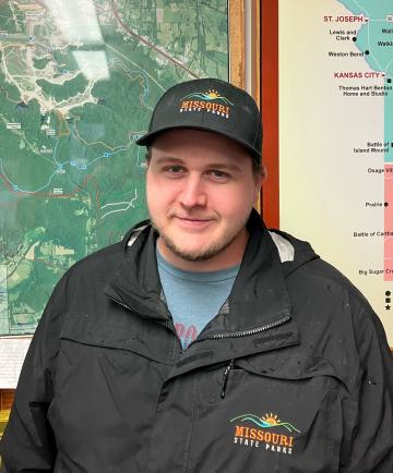 Matthew Poole selected as December 2022 Missouri Department of Natural Resources Team Member of the Month