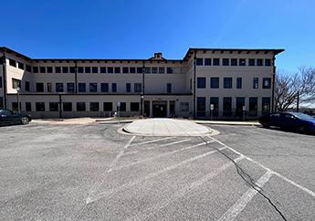 Front entrance of the department's Kansas City Regional Office building