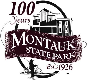 Centennial Celebration of Montauk State Park logo.